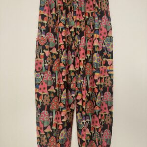 Mushroom Trousers Black