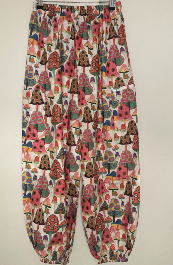 Mushroom Trousers White - Image 2