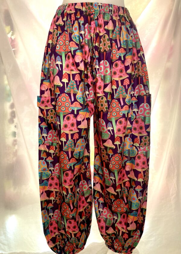Mushroom Trousers Purple - Image 4