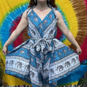 Jumpsuit Elephant Blue
