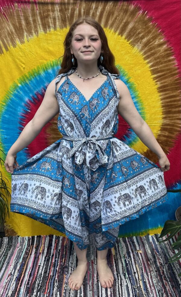 Jumpsuit Elephant Blue