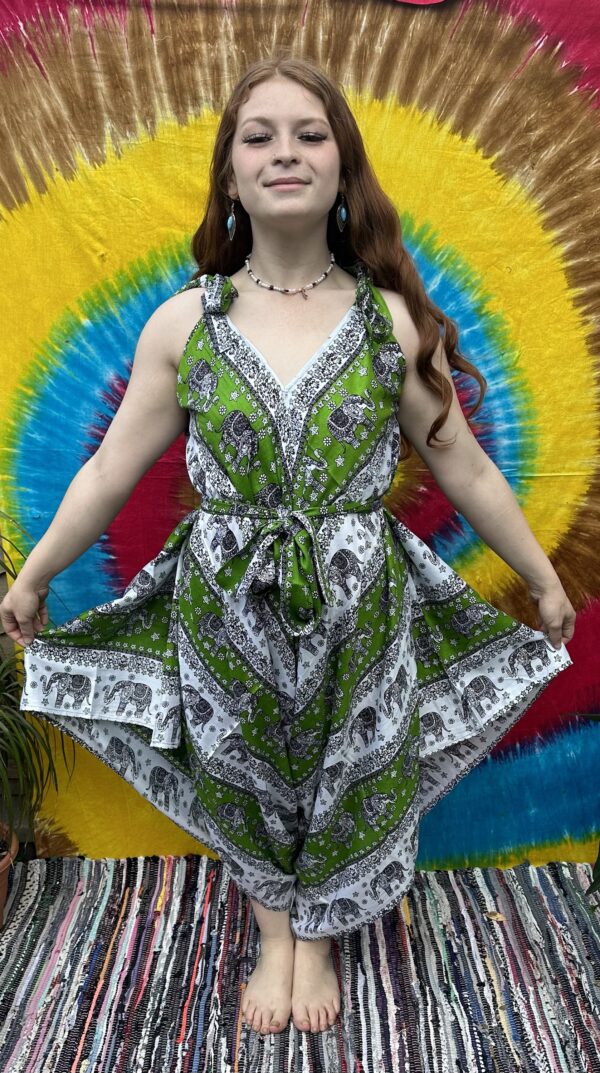 Jumpsuit Elephant Green