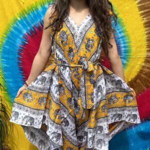Jumpsuit Elephant Yellow
