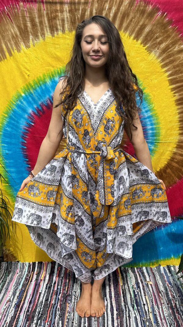 Jumpsuit Elephant Yellow