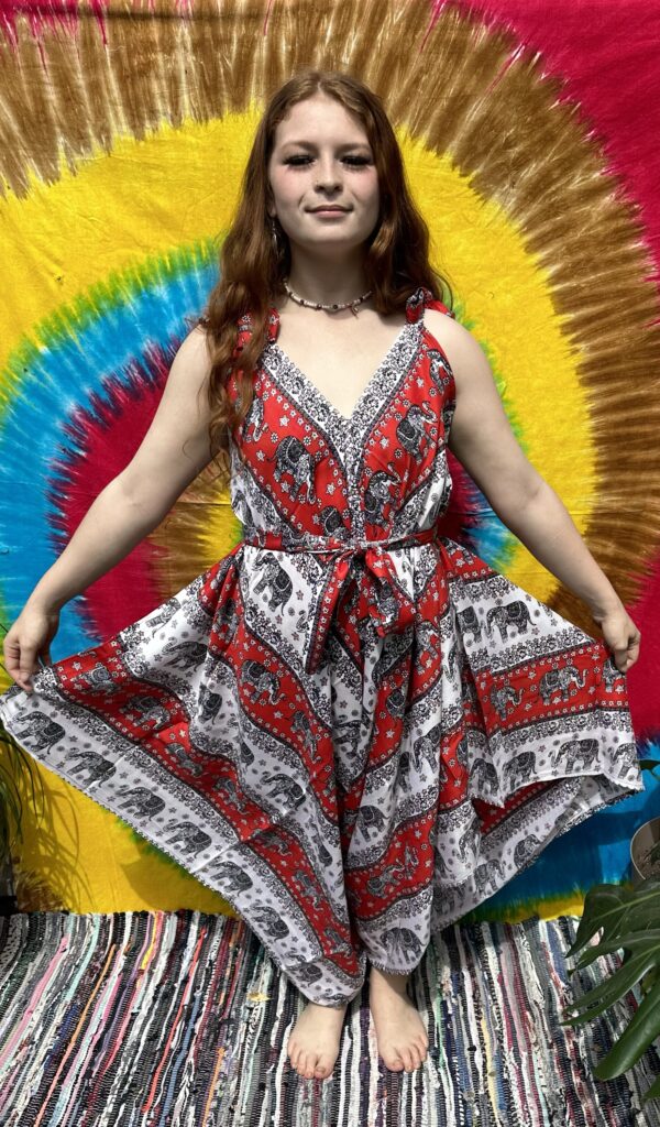 Jumpsuit Elephant Red