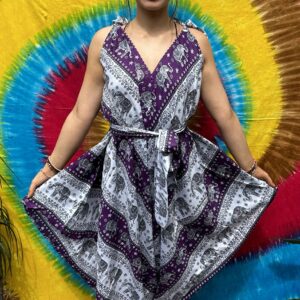 Jumpsuit Elephant Purple