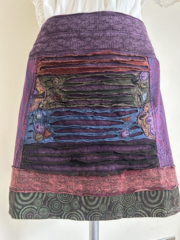 Bohemian Skirt Purple