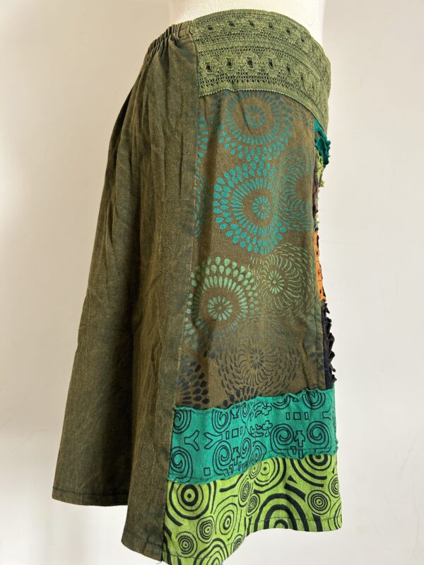 Bohemian Skirt Green - Image 2