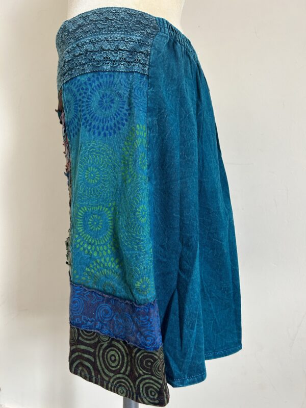 Bohemian Skirt Blue - Image 2