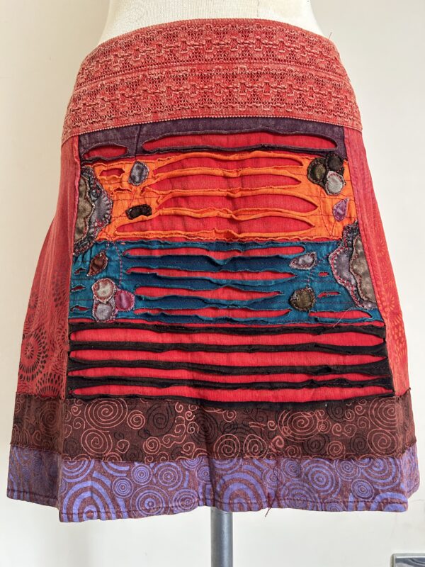 Bohemian Skirt Orange