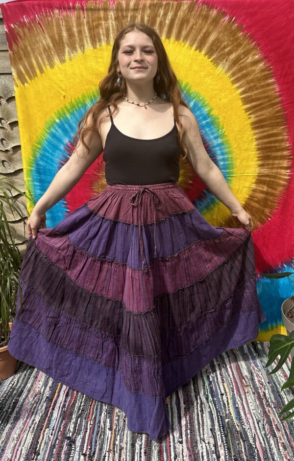 Gypsy Skirt Purple