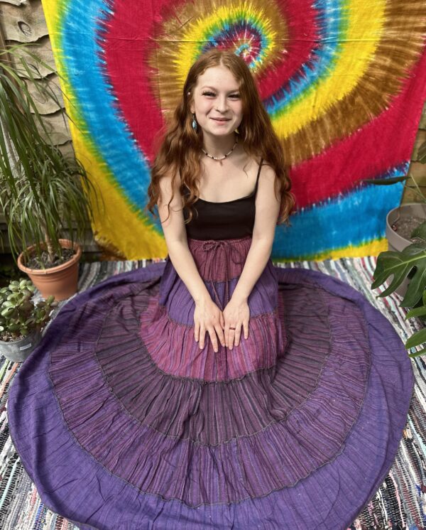 Gypsy Skirt Purple - Image 4