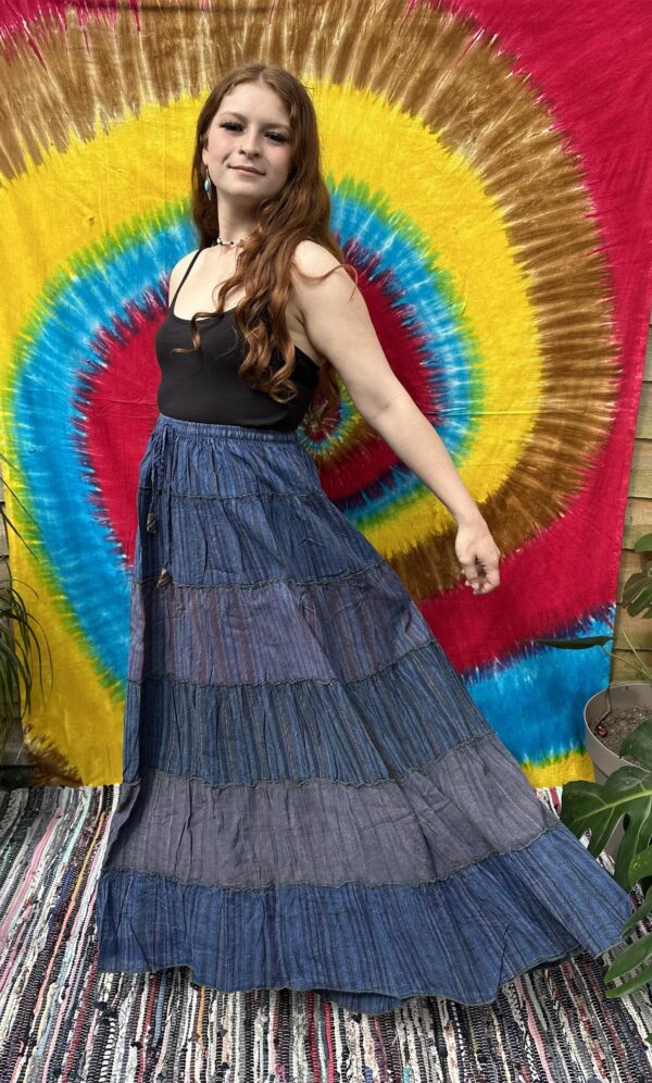 Gypsy Skirt Navy - Image 2